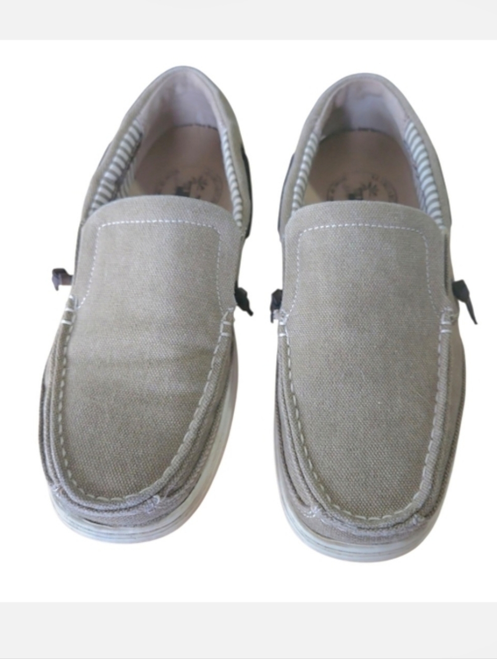Margaritaville Men's Casual Slip On Shoes Size 9 Beige